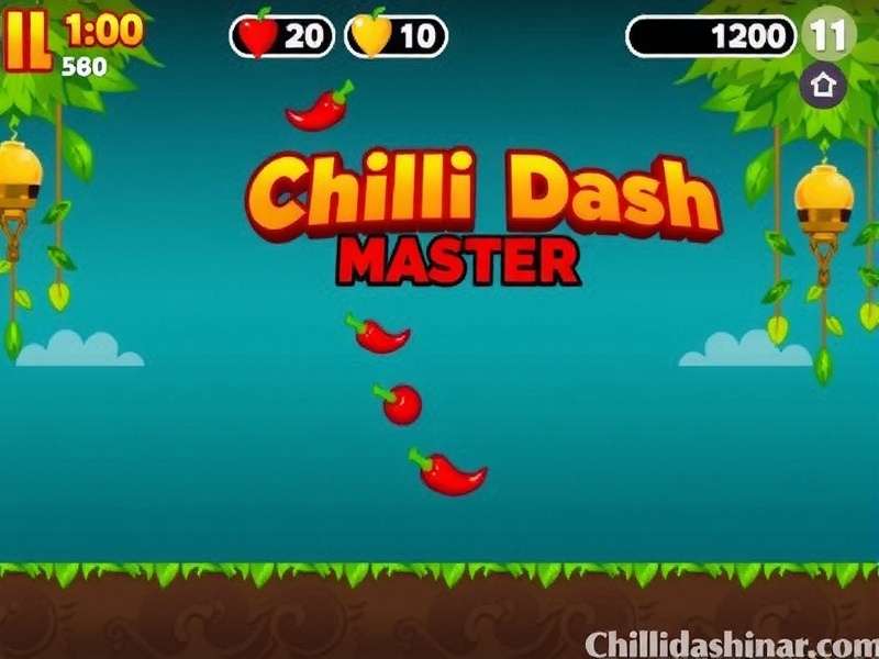 Intense Chilli Dash Master action Chilli Dash Master Gameplay Screenshot
